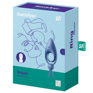 Satisfyer Sniper Anello Vibrante Regolabile per Prolungare l'Erezione
